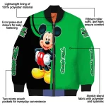 marshall thundering herd mickey mouse green bomber jacket best selling