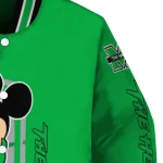 marshall thundering herd minnie mouse green varsity jacket best selling