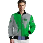 marshall thundering herd urban mark green bomber jacket best selling
