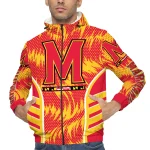 maryland terrapins dynamic heat wave red windbreaker jacket best selling