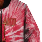 maryland terrapins dynamic rings red bomber jacket best selling