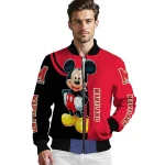 maryland terrapins mickey mouse red bomber jacket best selling