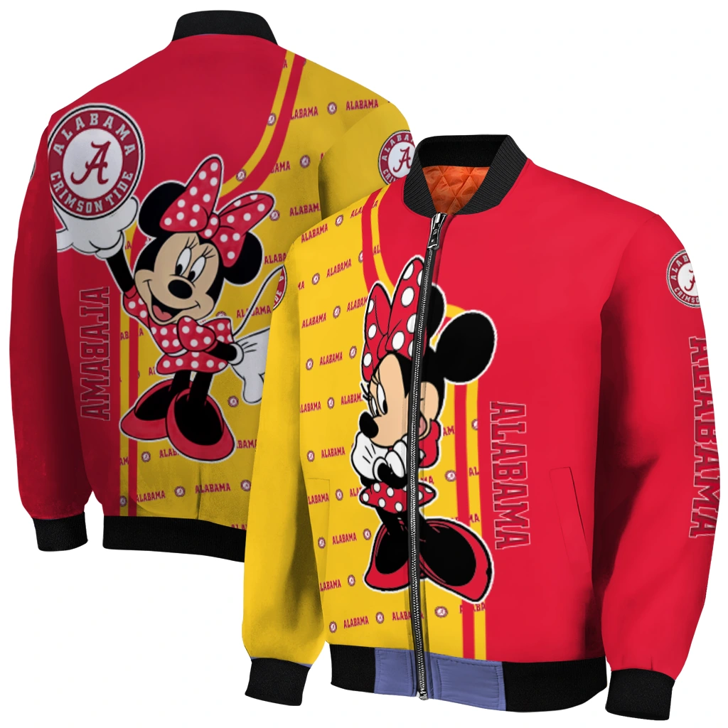 maryland terrapins minnie mouse red bomber jacket best selling maryland terrapins minnie mouse red bomber jacket best selling