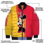 maryland terrapins minnie mouse red bomber jacket best selling