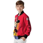 maryland terrapins minnie mouse red bomber jacket best selling