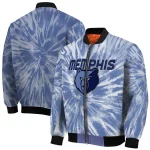 memphis grizzlies dynamic rings blue bomber jacket best selling