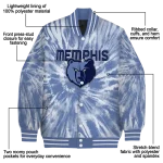 memphis grizzlies dynamic rings blue varsity jacket best selling