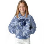 memphis grizzlies dynamic rings blue varsity jacket best selling