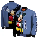 memphis grizzlies mickey mouse blue bomber jacket best selling