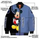 memphis grizzlies mickey mouse blue bomber jacket best selling
