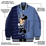 memphis grizzlies minnie mouse blue varsity jacket best selling