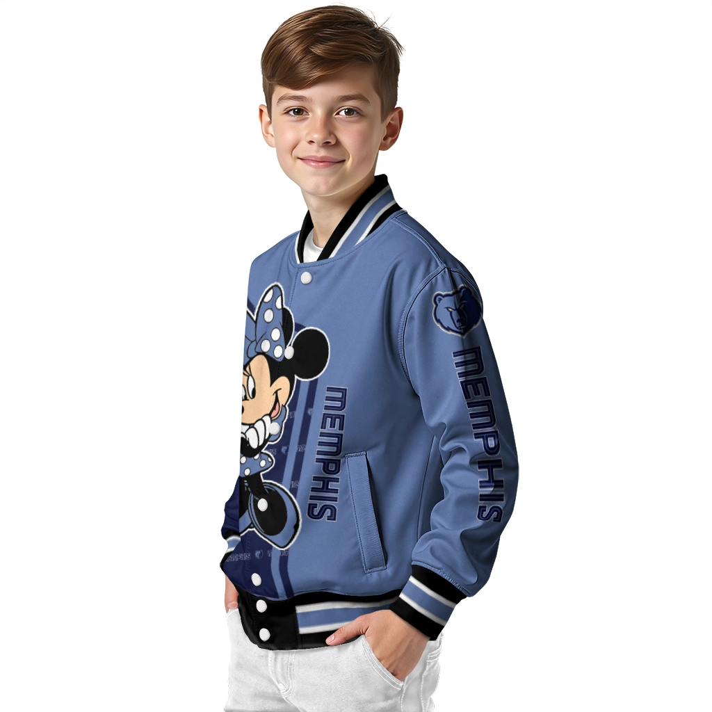 memphis grizzlies minnie mouse blue varsity jacket trendy memphis grizzlies minnie mouse blue varsity jacket trendy