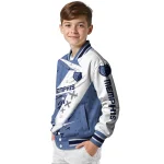 memphis grizzlies ripped bolt blue white varsity jacket best selling