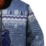 memphis grizzlies snowy pines blue bomber jacket best selling
