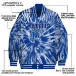 memphis tigers dynamic rings blue varsity jacket best selling