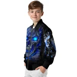 memphis tigers inferno skull blue black bomber jacket best selling