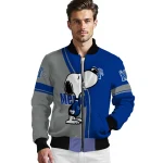 memphis tigers snoopy attitude blue bomber jacket best selling