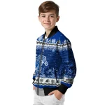 memphis tigers snowy pines blue bomber jacket best selling