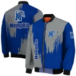 memphis tigers urban mark blue bomber jacket best selling