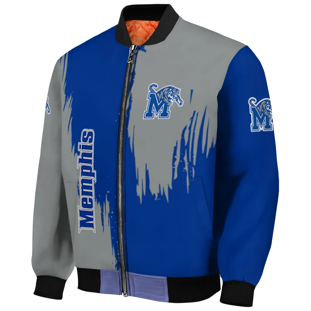 memphis tigers urban mark blue bomber jacket fashion forward memphis tigers urban mark blue bomber jacket fashion forward