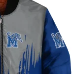 memphis tigers urban mark blue bomber jacket best selling