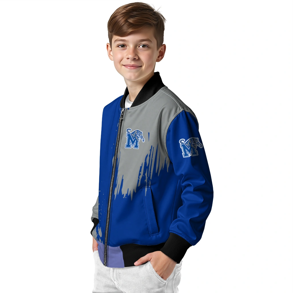memphis tigers urban mark blue bomber jacket trendy memphis tigers urban mark blue bomber jacket trendy