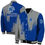 memphis tigers urban mark blue varsity jacket best selling