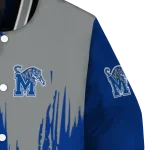 memphis tigers urban mark blue varsity jacket best selling