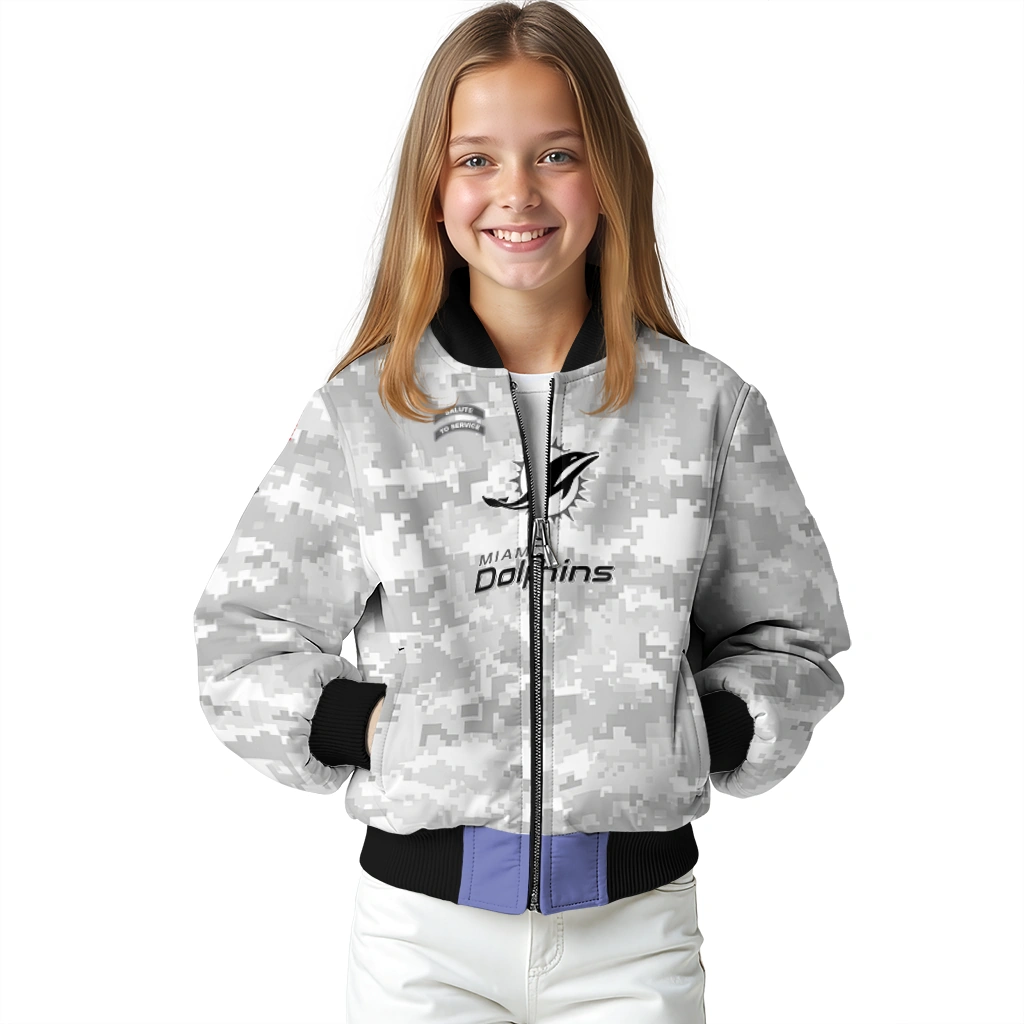 miami dolphins gray camouflage gray bomber jacket top rated miami dolphins gray camouflage gray bomber jacket top rated