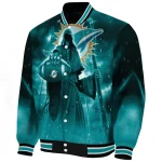 miami dolphins shadow reaper aqua varsity jacket best selling