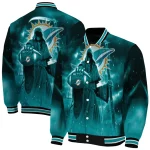 miami dolphins shadow reaper aqua varsity jacket best selling