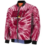 miami heat dynamic rings red bomber jacket best selling
