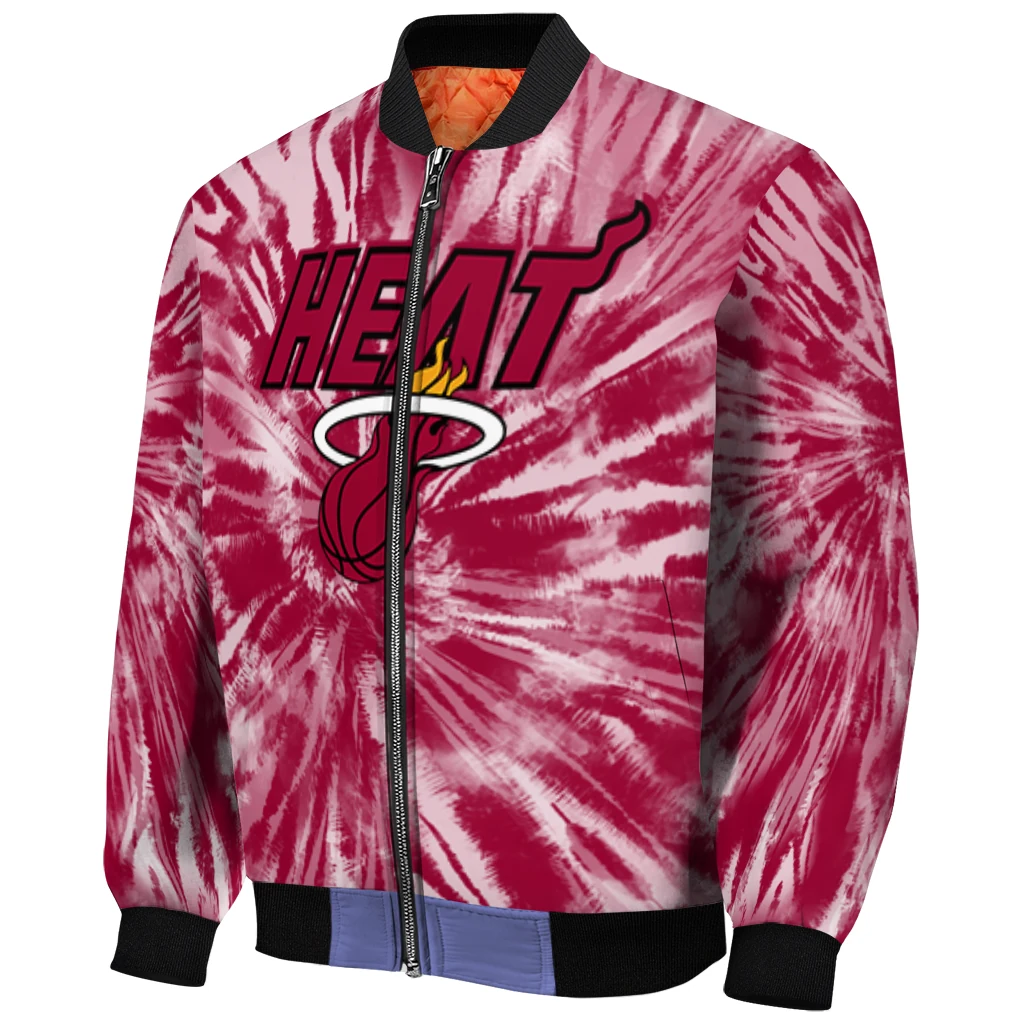 miami heat dynamic rings red bomber jacket fashion forward miami heat dynamic rings red bomber jacket fashion forward
