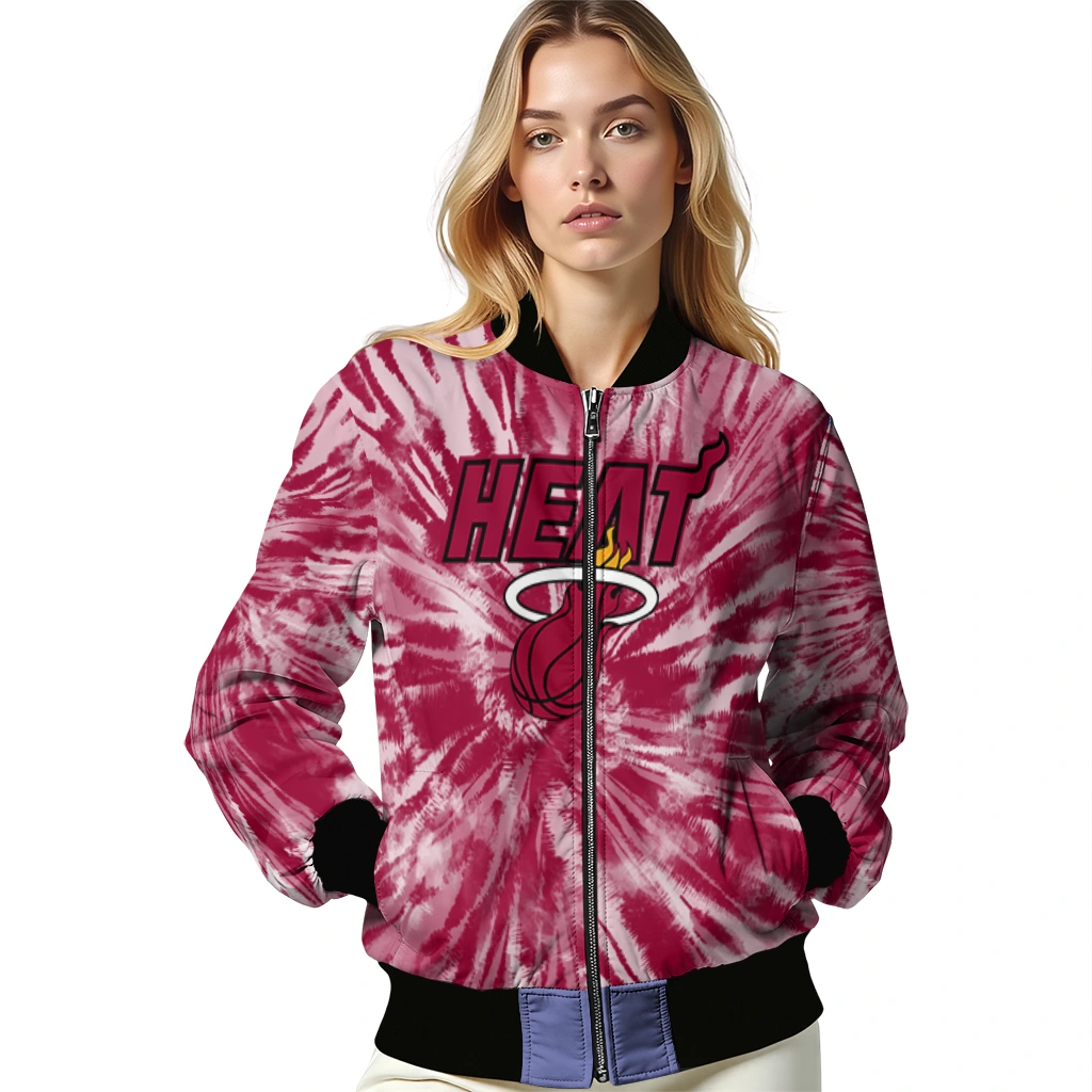 miami heat dynamic rings red bomber jacket latest model miami heat dynamic rings red bomber jacket latest model