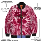 miami heat dynamic rings red bomber jacket best selling