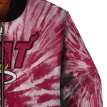 miami heat dynamic rings red bomber jacket best selling