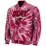 miami heat dynamic rings red varsity jacket best selling