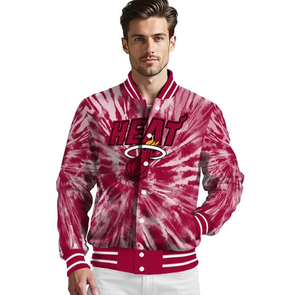 miami heat dynamic rings red varsity jacket high quality miami heat dynamic rings red varsity jacket high quality