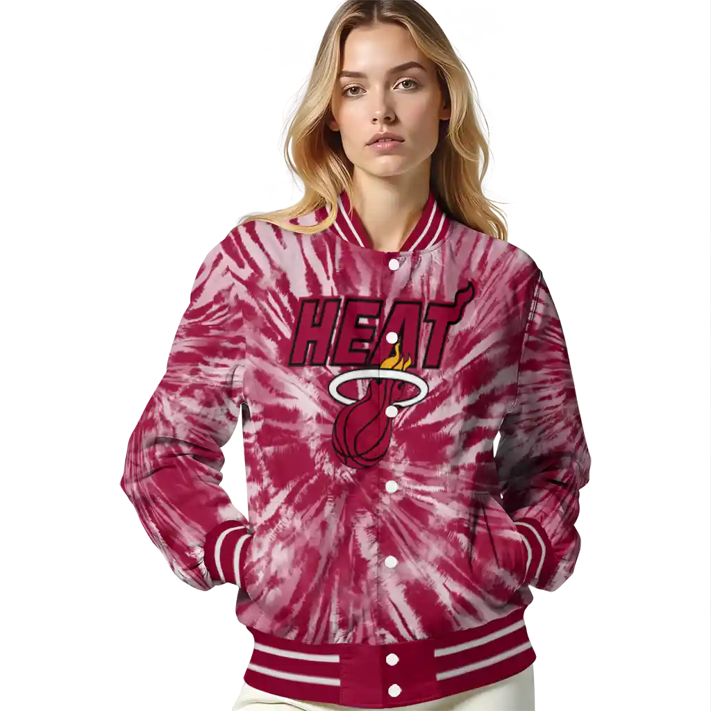 miami heat dynamic rings red varsity jacket latest model miami heat dynamic rings red varsity jacket latest model