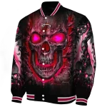 miami heat inferno skull red black varsity jacket best selling