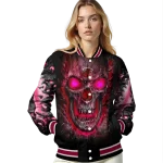 miami heat inferno skull red black varsity jacket best selling