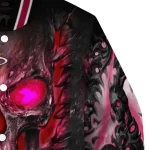 miami heat inferno skull red black varsity jacket best selling