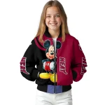 miami heat mickey mouse red bomber jacket best selling