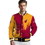 miami heat urban mark red varsity jacket best selling