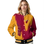 miami heat urban mark red varsity jacket best selling