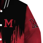 miami redhawks urban mark red varsity jacket best selling