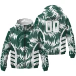 michigan state spartans dynamic heat wave green windbreaker jacket best selling