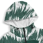 michigan state spartans dynamic heat wave green windbreaker jacket best selling