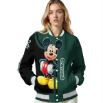 michigan state spartans mickey mouse green varsity jacket best selling