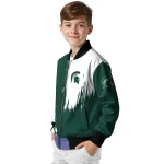michigan state spartans urban mark green bomber jacket best selling